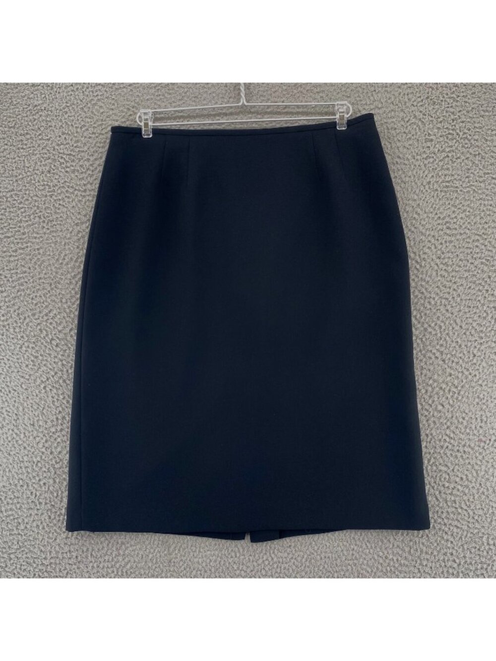 Le Suit Skirt Womens 14 Black Above Knee Straight & Pencil Lined Career Office